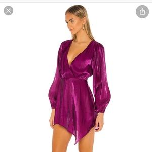 Tularosa Asymmetrical Mini Dress